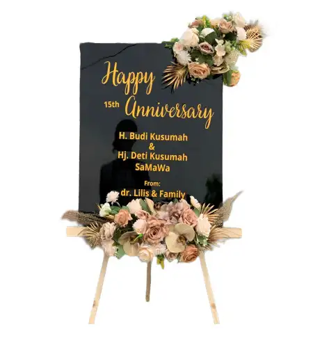 Papan Bunga Akrilik Kumelembuay